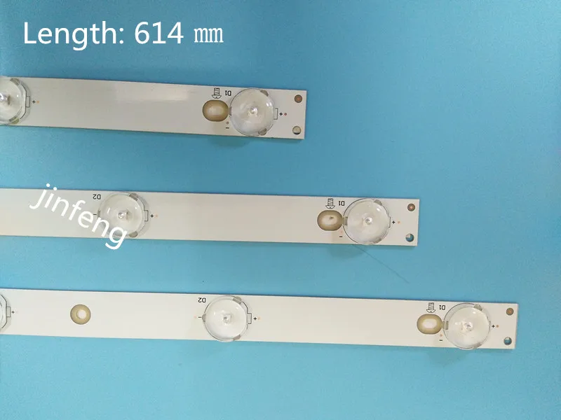 4 комплекта = 12 шт. LBM320P0701 FC 2 светодиодный strips32PFK4309 TPV TPT315B5 подсветки 32PFK4309 32PHS5301 LB