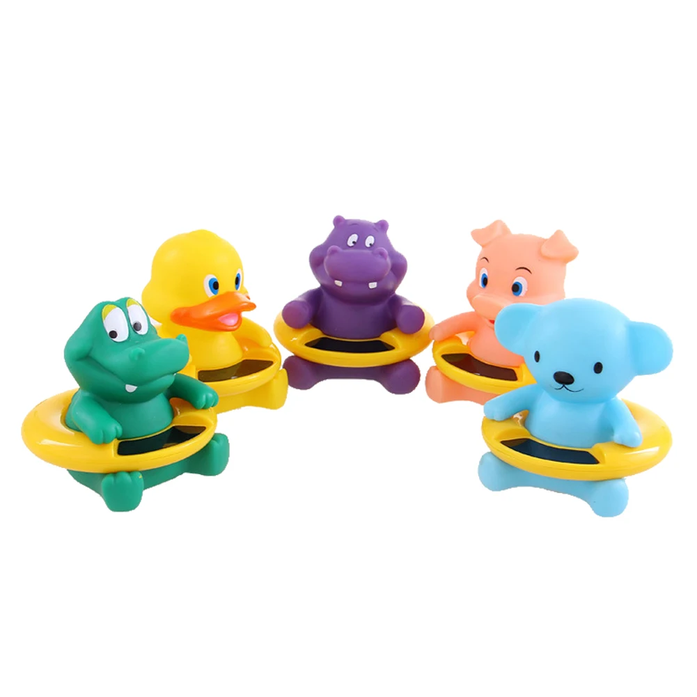 Cartoon Animals Cute Floating Baby Bath Water Thermometer Infant Baby Water Temperature Tester Tub Water Sensor