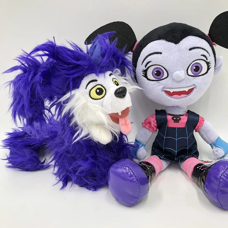 

20-25cm 1/2pcs/set Junior Vampirina Stuffed Plush Doll Toys The Vamp Girl&Dogs Kids Girls Christmas Birthday Party Gift