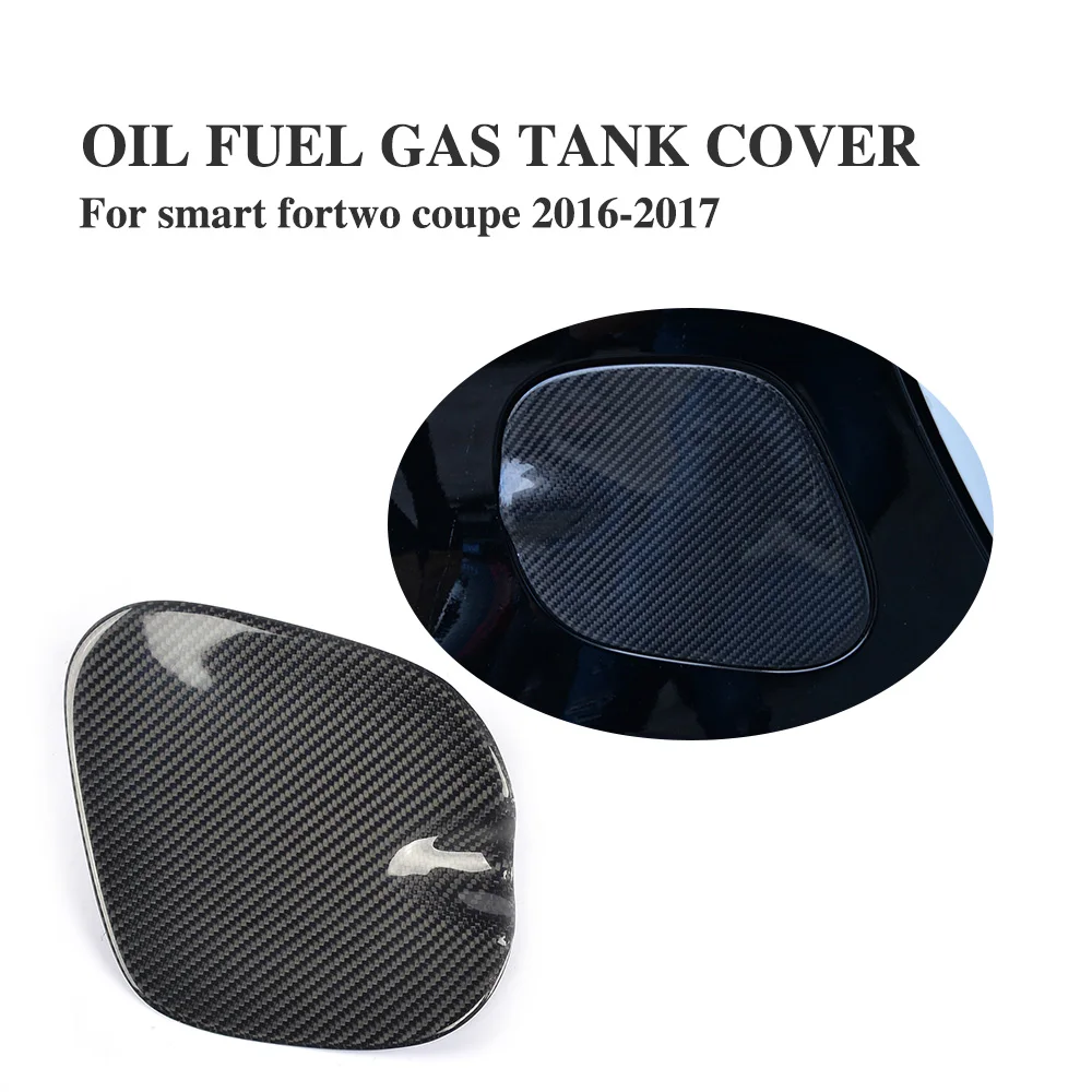 Carbon fiber Auto Oil Gas Fuel Tank Cap Protector Pad Cover Sticker for