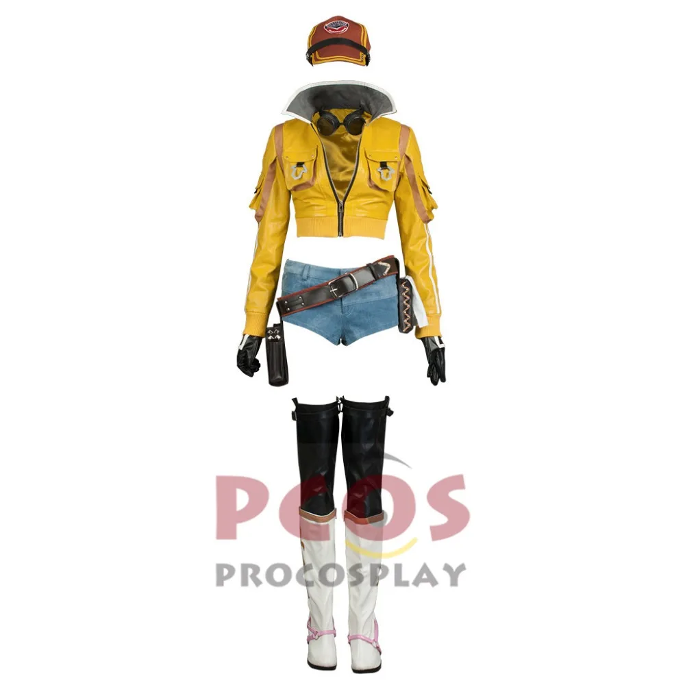 Final Fantasy XV FF 15 Cindy Aurum Jacket Full Suit Cosplay Costume