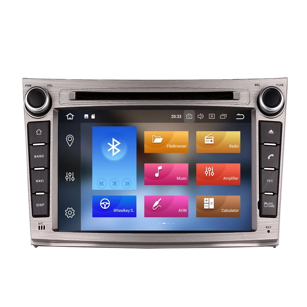Автомобильный DVD плеер 7 дюймов IPS Android 10 для Subaru Legacy Outback 2009 2010 2011 2012 2013 2014