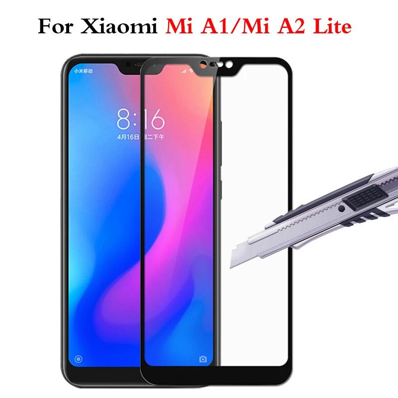 

original tempered glass phone case for xiaomi mi a1 a2 lite a2lite Protective shell Accessories safety on xiami xiaom a 1 2 case