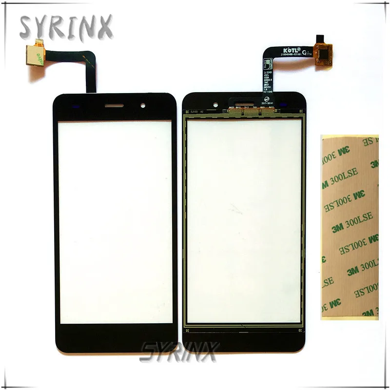 

Syrinx With 3M Tape Moible Phone Touchscreen Sensor For Fly Cirrus 13 FS518 Touch Screen Panel Front Glass Digitizer Replacement