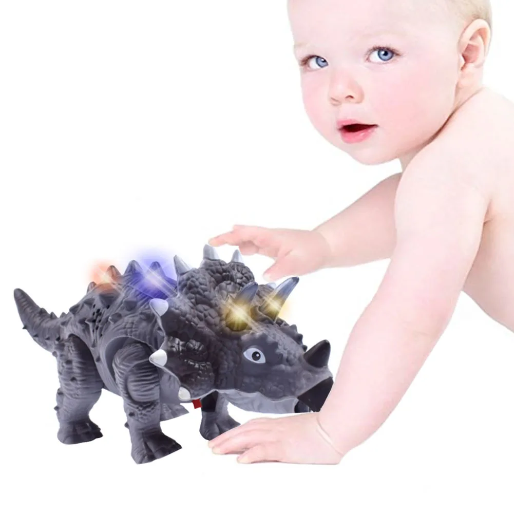 Elétricos para as Crianças Brinquedos para Presente de Aniversário Brinquedos Andando Eletrônico Adorável Dinosaur Fresco Animais Eletrônicos Piscando 1pcs 5 Brinquedos e hobbies