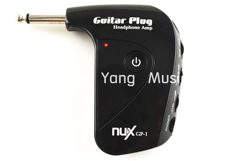 NUX GP 1 Portable Guitar Plug Headphone Amp with Classic Rock British Distortion Free Shipping