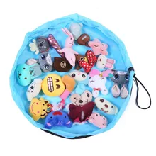 Большой размер Портативные Детские игрушки складная сумка для хранения детские игрушки Органайзер коробка для шпилек органайзер для хранения