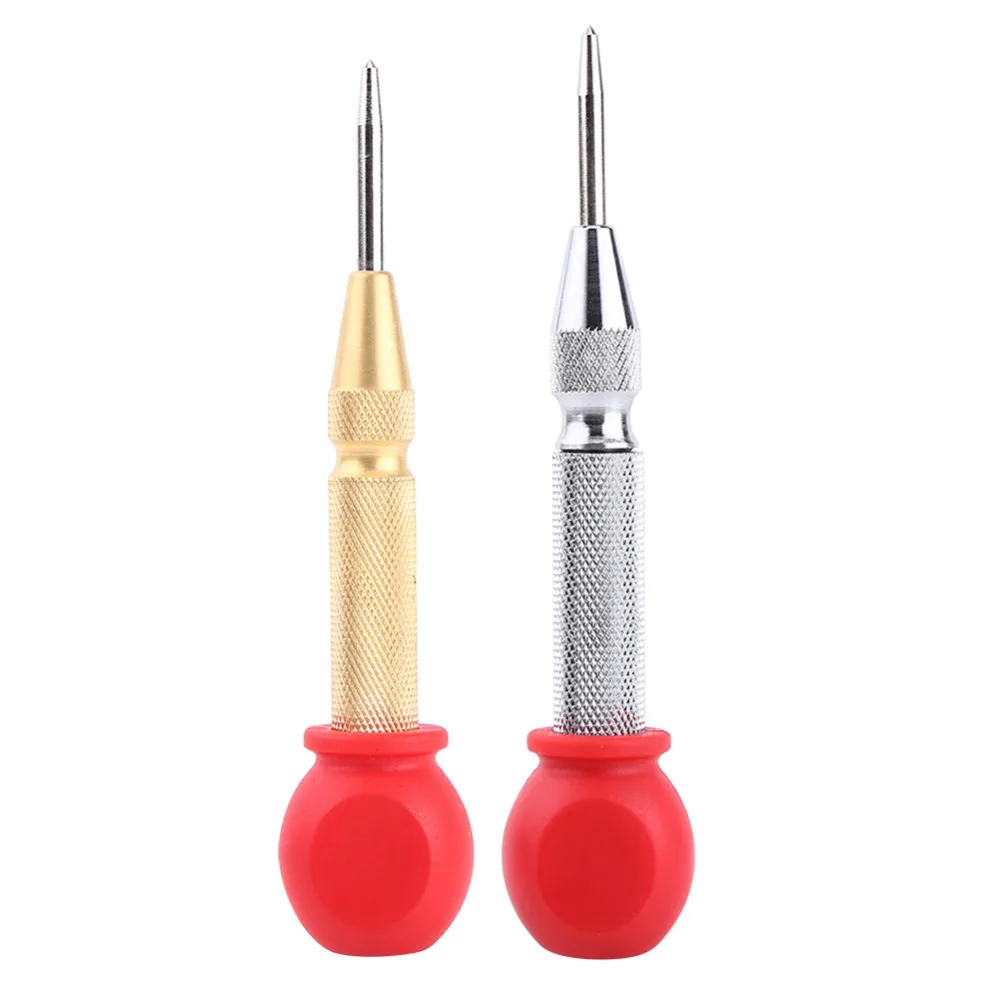 מקדחים 1pc Center Punch Drill Bit Automatic Hole Punch With HSS Tip