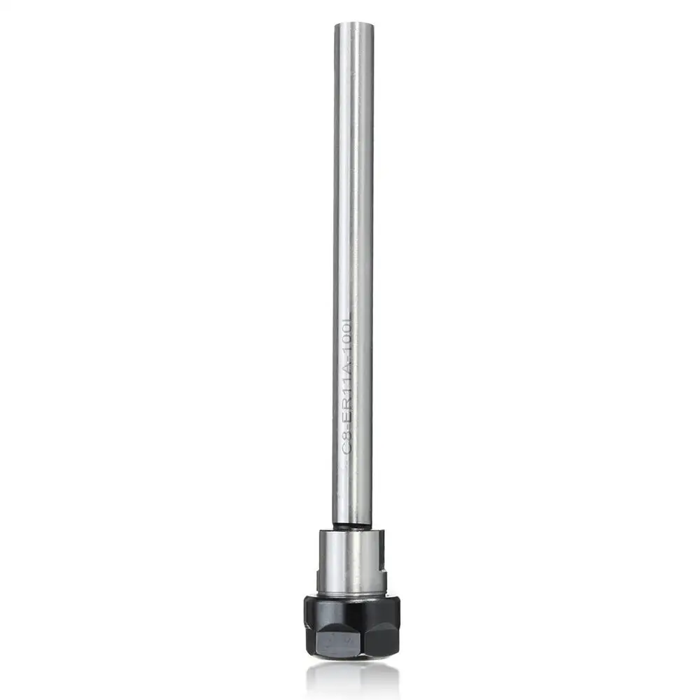 

C8 ER11A 100L Collet CNC Milling Extension Straight Shank Chuck Holder deep processing reduce costs