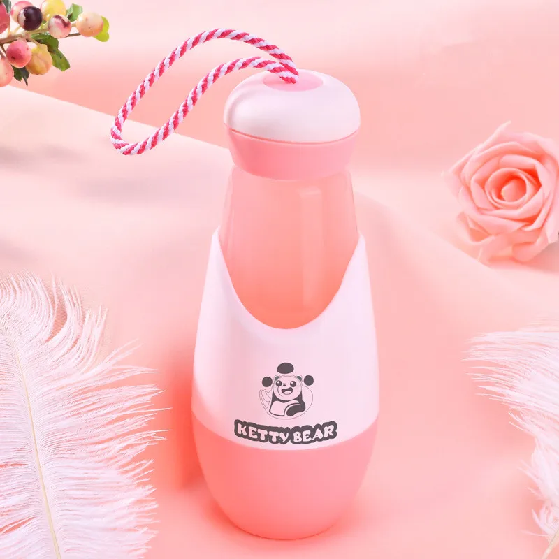 Стеклянная бутылка для воды герметичная посуда напитков прозрачные бутылки