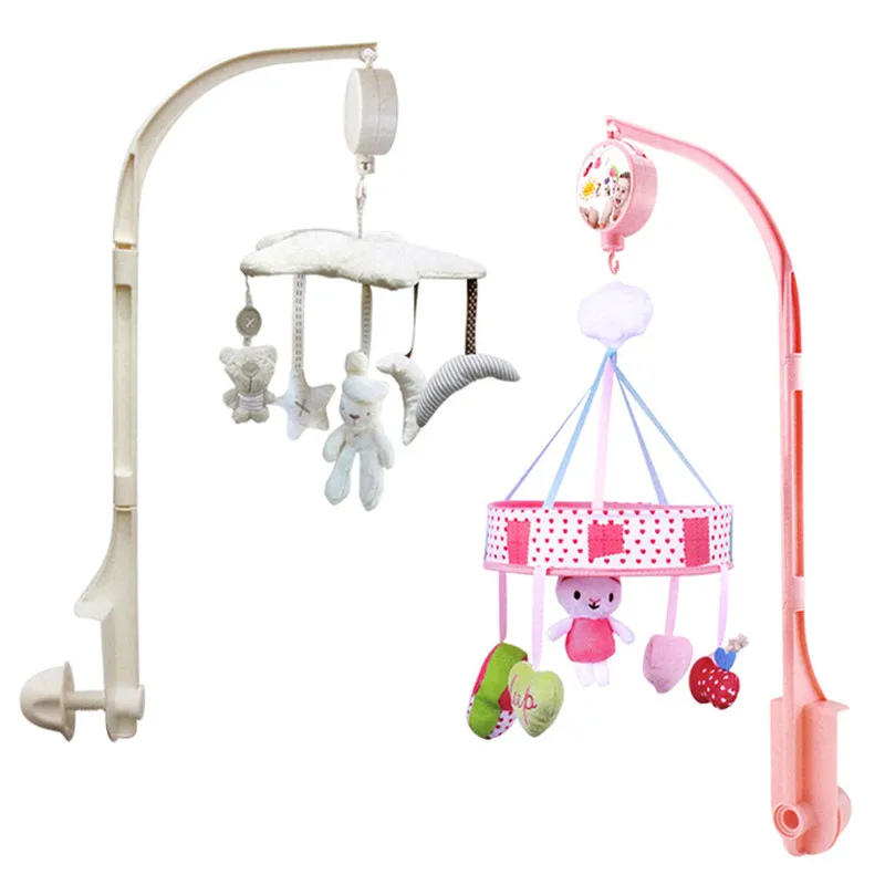 

Miaoowa 1pc Baby Mobile Bed Newborn Toys In The Crib Educational Music Play Fun Bell Plush Animal Rabbit Toys For 0-12 Months