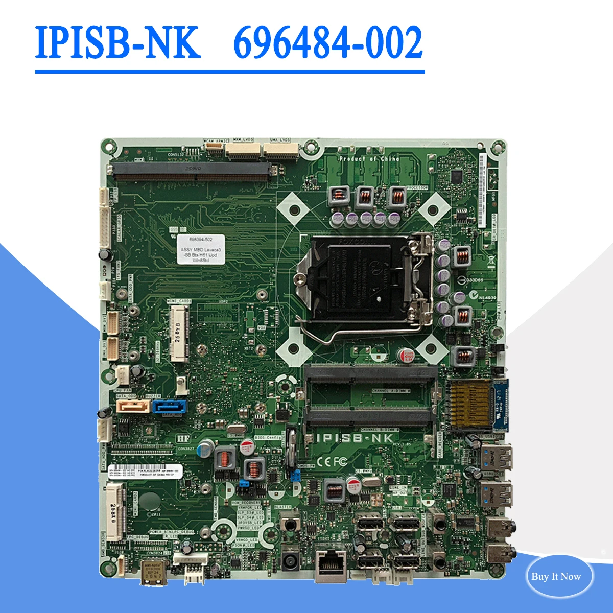 

Original For HP touchsmart 520 220-1028CN 1128CN IPISB-NK all-in-one AIO desktop motherboard 696484-002 LGA1155 DDR3