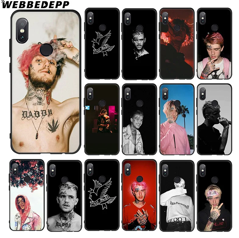 Мягкий чехол WEBBEDEPP Lil Peep Rip Для Xiaomi 9 8 SE 6 A1 A2 Lite MIA1 MIA2 MI8 MI6 MAX 3 POCOPHONE F1 |