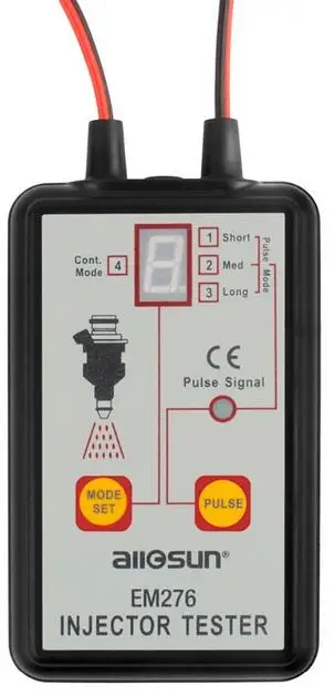 Профессиональный инжектор тестер топливной форсунки 4 Pluse тестер режимов Мощный топлива Системы сканирования все-солнце EM276