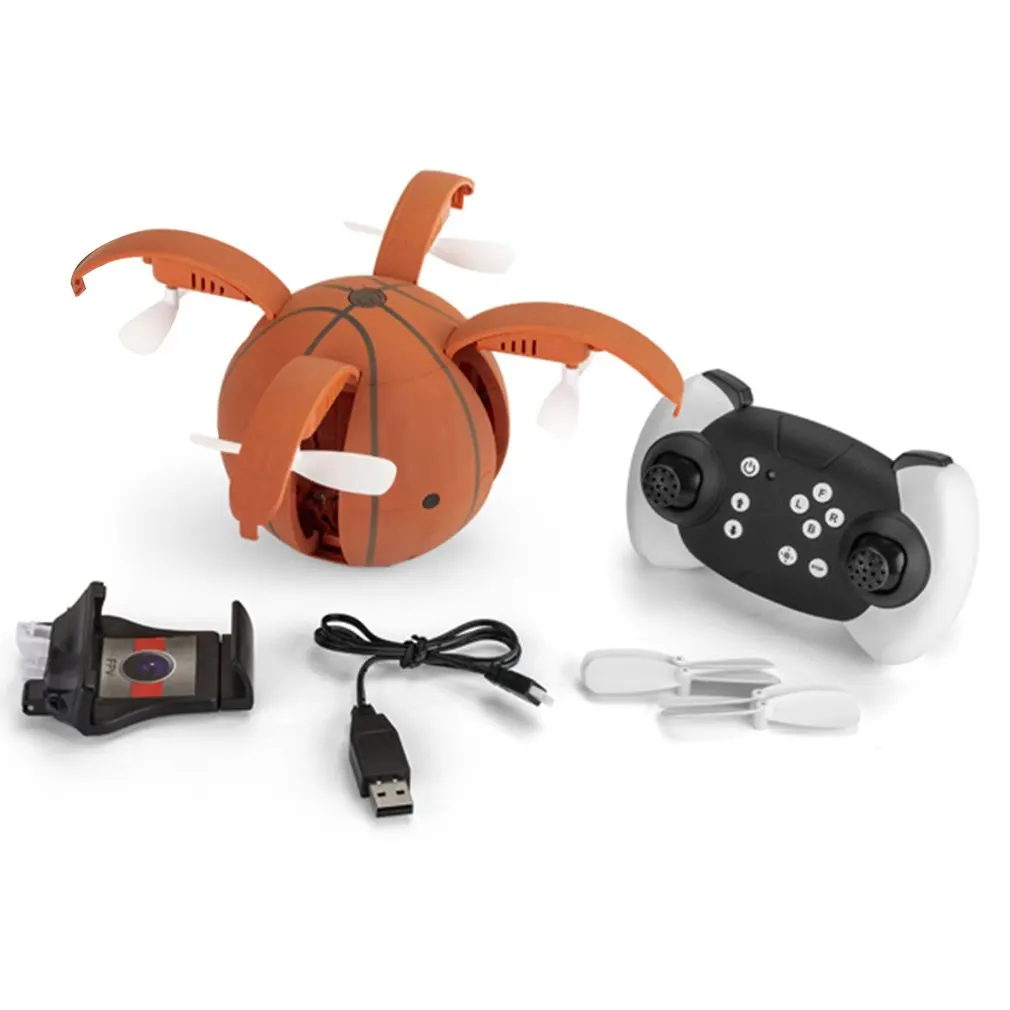 

X47-1 RC Drone Camera 720P 2.4Ghz Wifi FPV Foldable Basketball Plane Altitude Hold Headless Mode G-sensor RC Quadcopter Drone