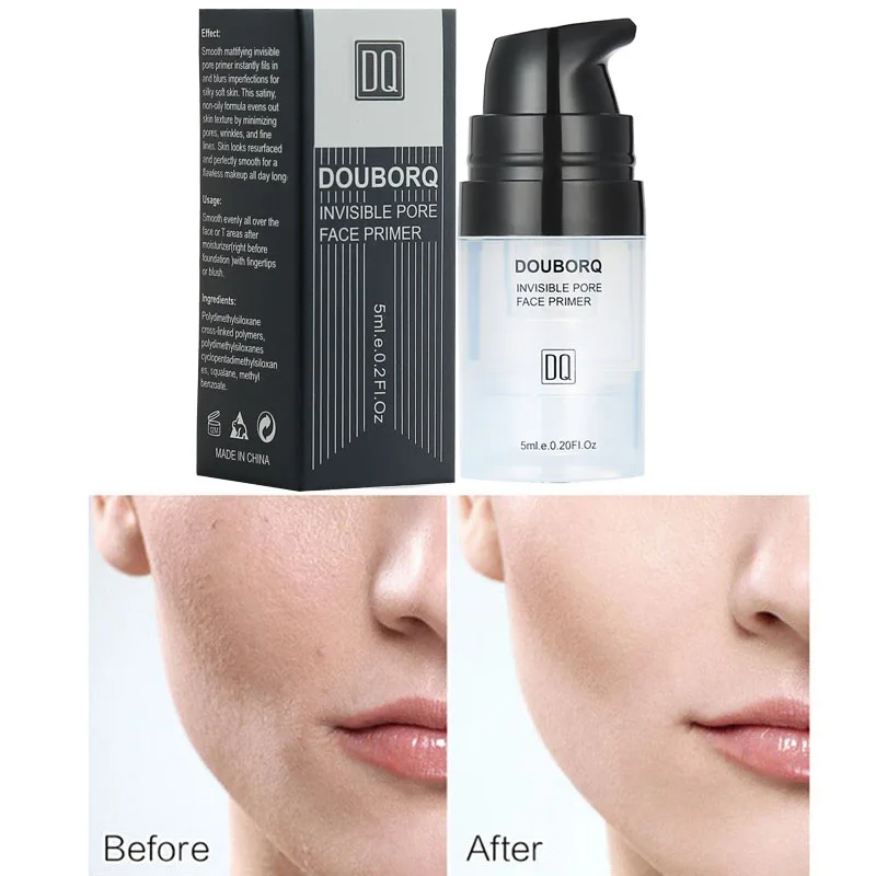 

Face Base Primer Makeup 5ml Matte Make Up Fine Lines Oil-control Facial Cream Brighten Nude Foundation Cosmetic