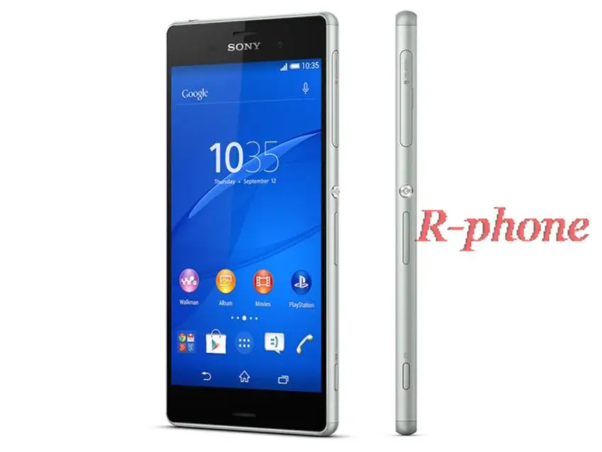 Разблокированный sony Xperia Z3 D6603 мобильных телефонов 3g 4G, Wi-Fi, GSM, 20.7MP 3g B Оперативная память D6616 мобильный телефон Восстановленное