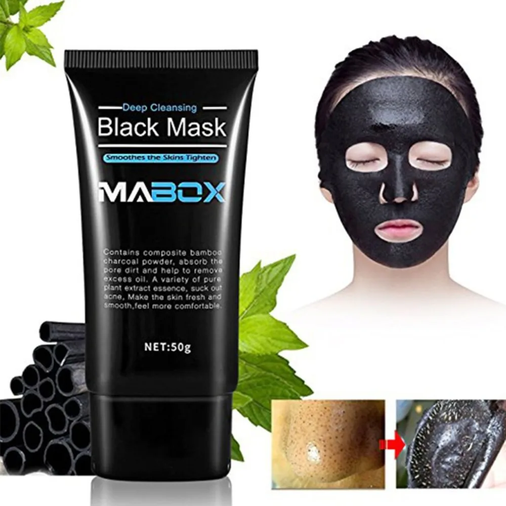 50G Blackhead Remover Mask Deep Cleansing Purifying Peel Off Acne Black