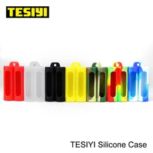 Фабрика 18650 Tesiyi силиконовый чехол для защитный чехол для батареи для 2*18650 батареи легко носить оптом 50 шт силиконовый чехол