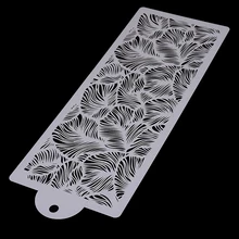 Павлин Кружева трафарет для свадебного торта дизайн пластик шаблон плесень живопись трафарет для украшения бутылки помадка инструменты формы для выпечки