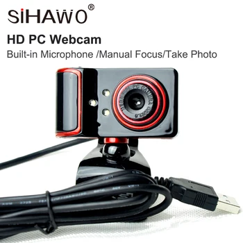 

Webcam 480P, HDWeb Camera with Built-in HD Microphone 640 x 480p USB Plug n Play Web Cam, Widescreen Video