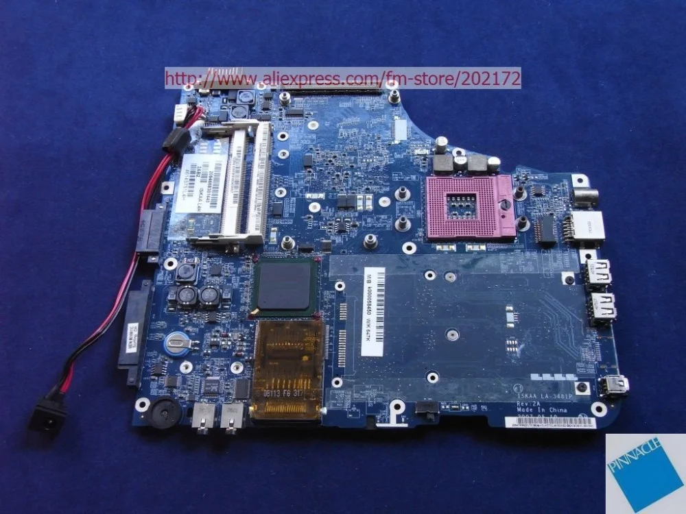 K000058450 материнская плата для Toshiba satellite A200 A205 PM965 LA 3481P ISKAA L4H|motherboard motherboard|iskaa