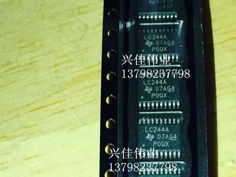 

10PCS New SN74LVC244APWR LC244A TSSOP20 octal buffer / driver tri-state output