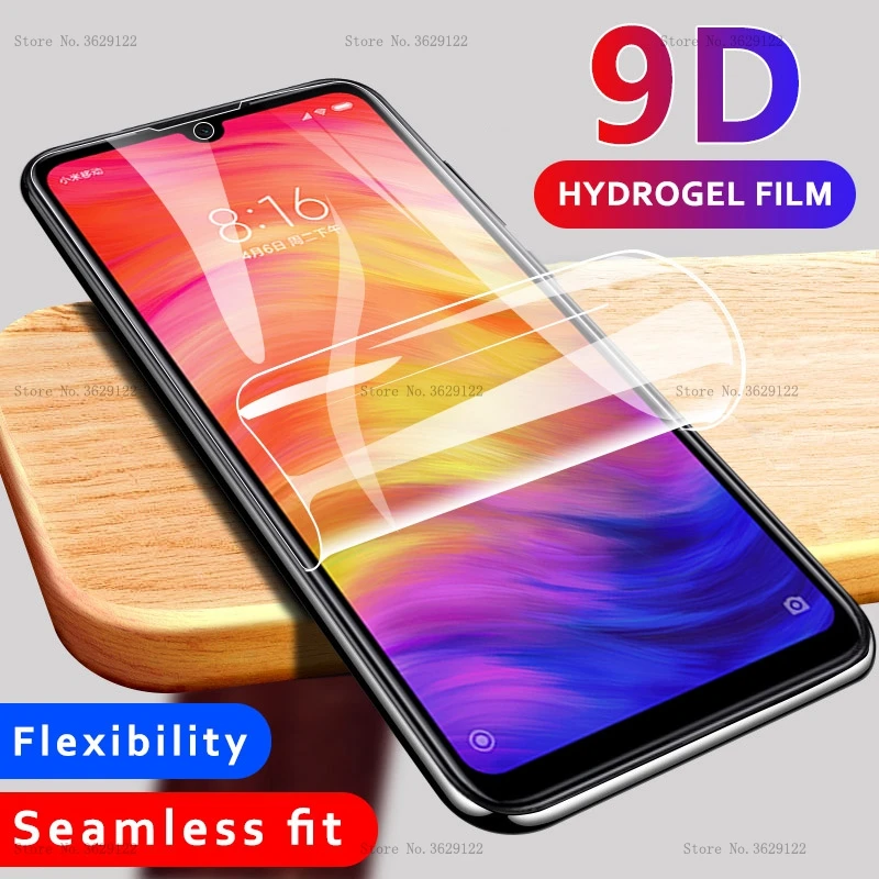 Защитная пленка Гидрогелевая для Xiaomi Mi9/Mi8/Mi 8/9/SE/7/6 Pro/7Pro/6A/7|Защитные стёкла и