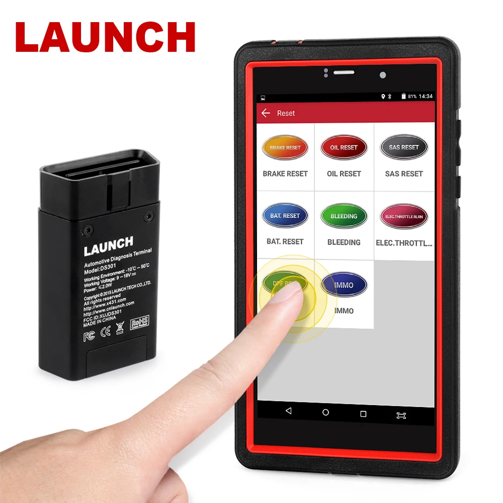 

Launch X431 Pro Mini Full System OBDII Auto Scanner DPF ABS SAS Battery TPMS Oil Reset IMMO Professional ODB2 Diagnostic Tool