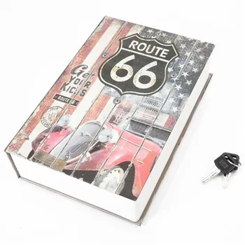 

Colorful Mini And Cute Safe Box Compact Size Room-saving Medium Size Creative Book Shape Password Safe Box Multi-color