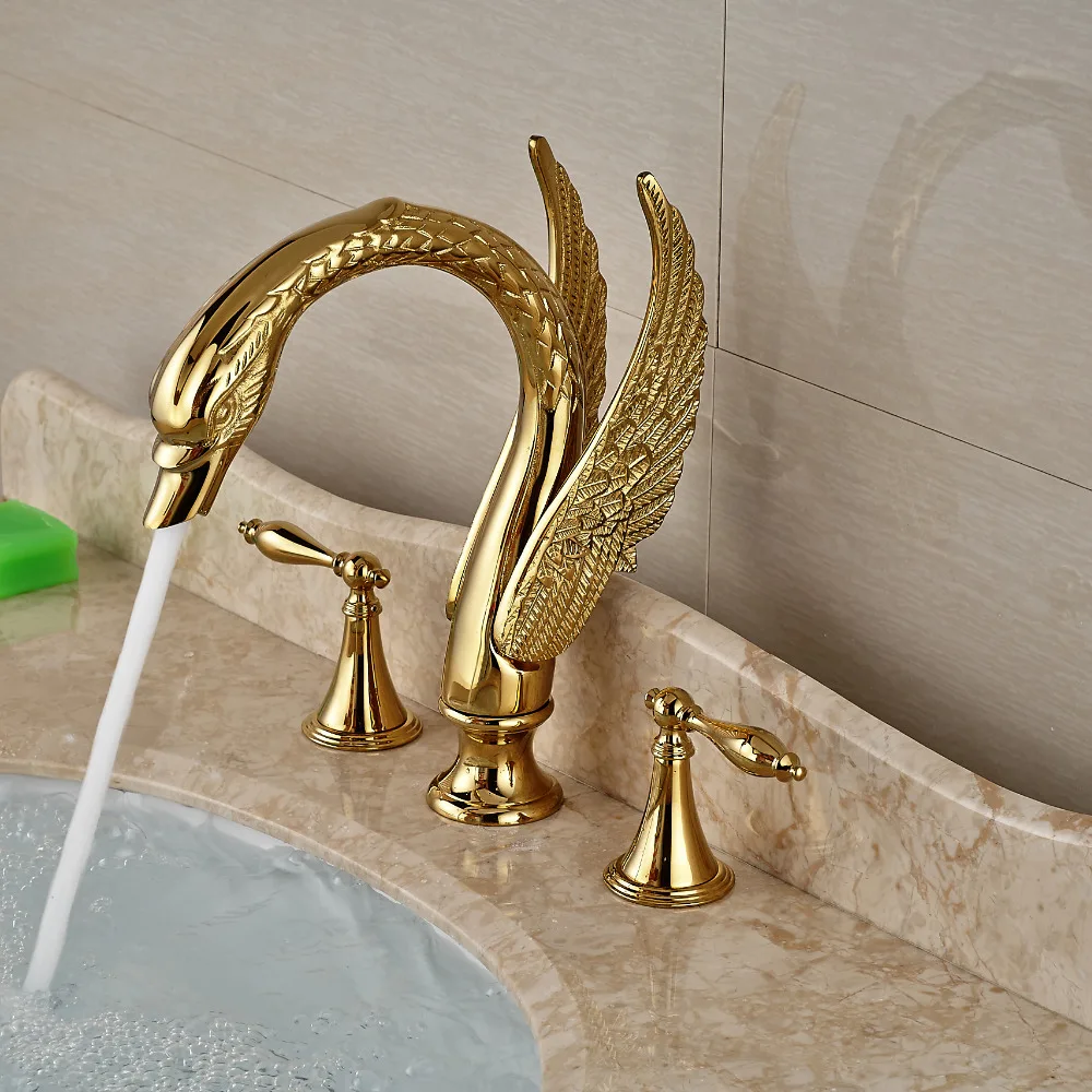 2016 New Design Luxury Copper hot and cold taps Sw...