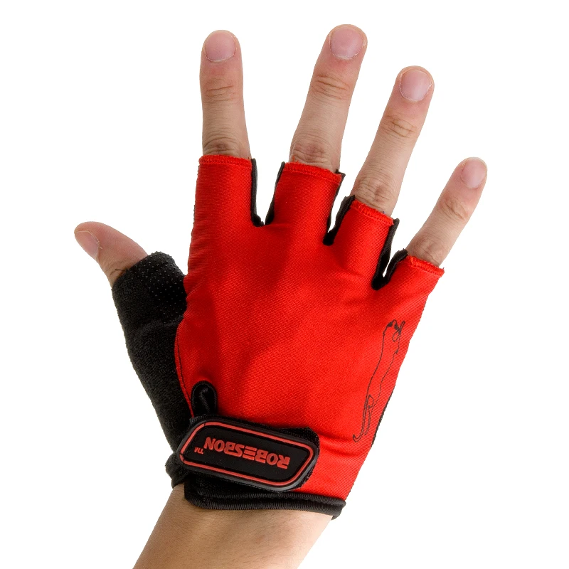 ROBESBON High Quality Lycr Breathable Summer Outdoor Sports Mountain Half Finger Cycling Bike Bicycle font b