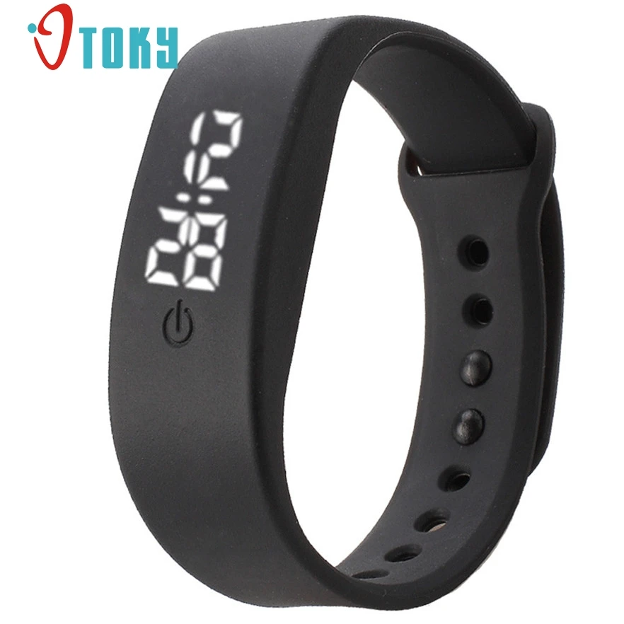 OTOKY Womens Mens Rubber LED Watch Date Sports Bracelet Digital Wrist Watch High Quality gift 1pcs
