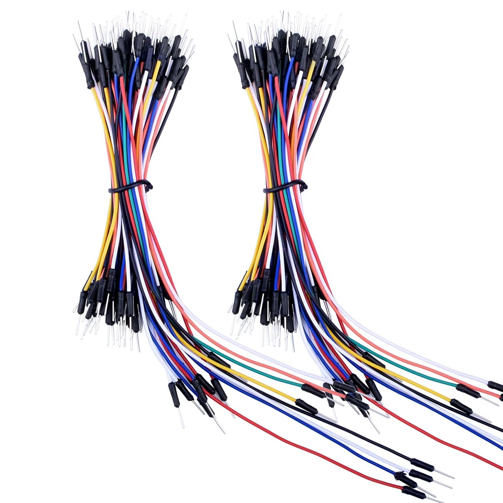 65 шт./лот соединительный кабель гибкий провод для arduino макетная плата DIY стартовый