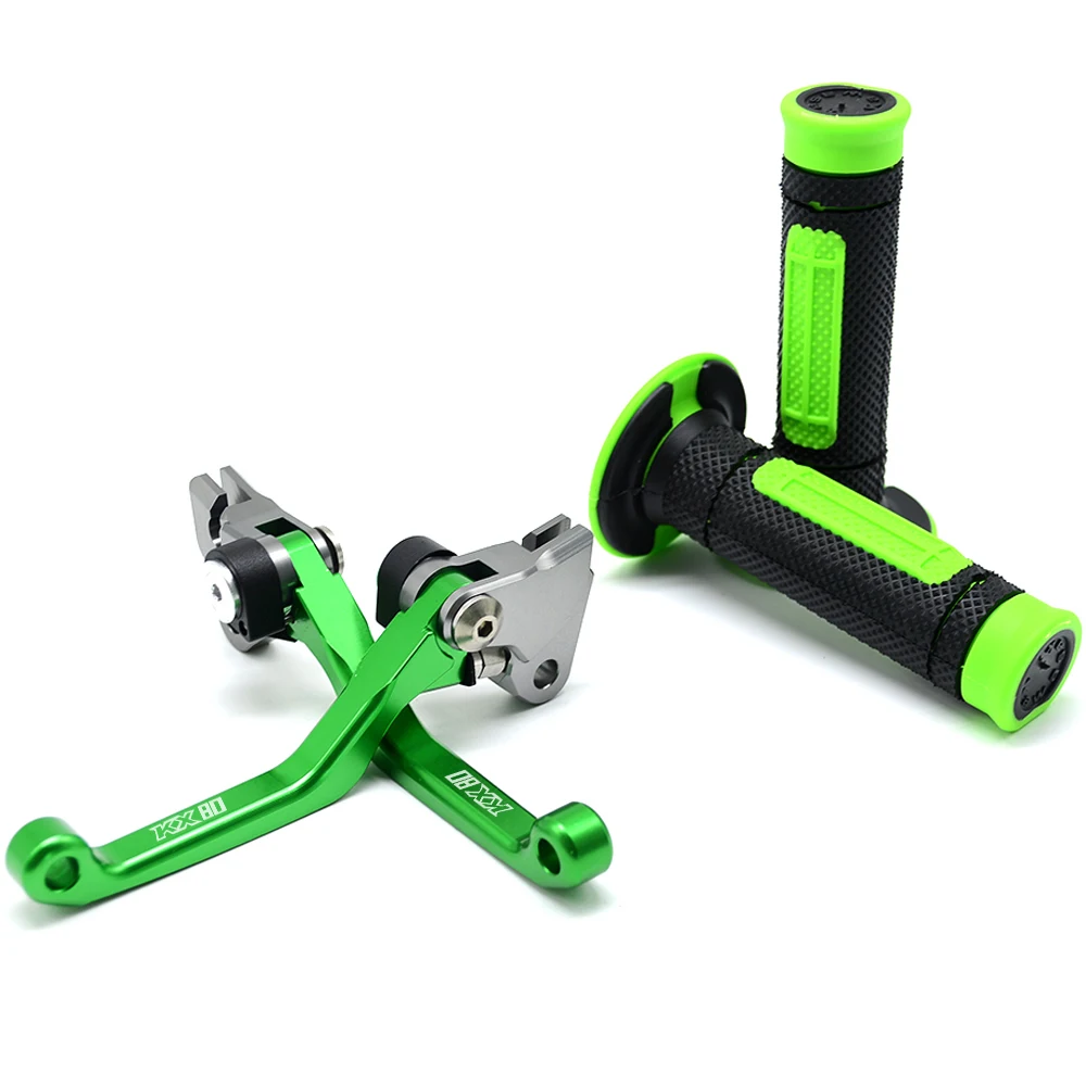 Для KAWASAKI KX80 KX 80 2000 2016 2015 2014 2013 2012 мотоцикл 22 мм ручка регулируемый тормозной рычаг