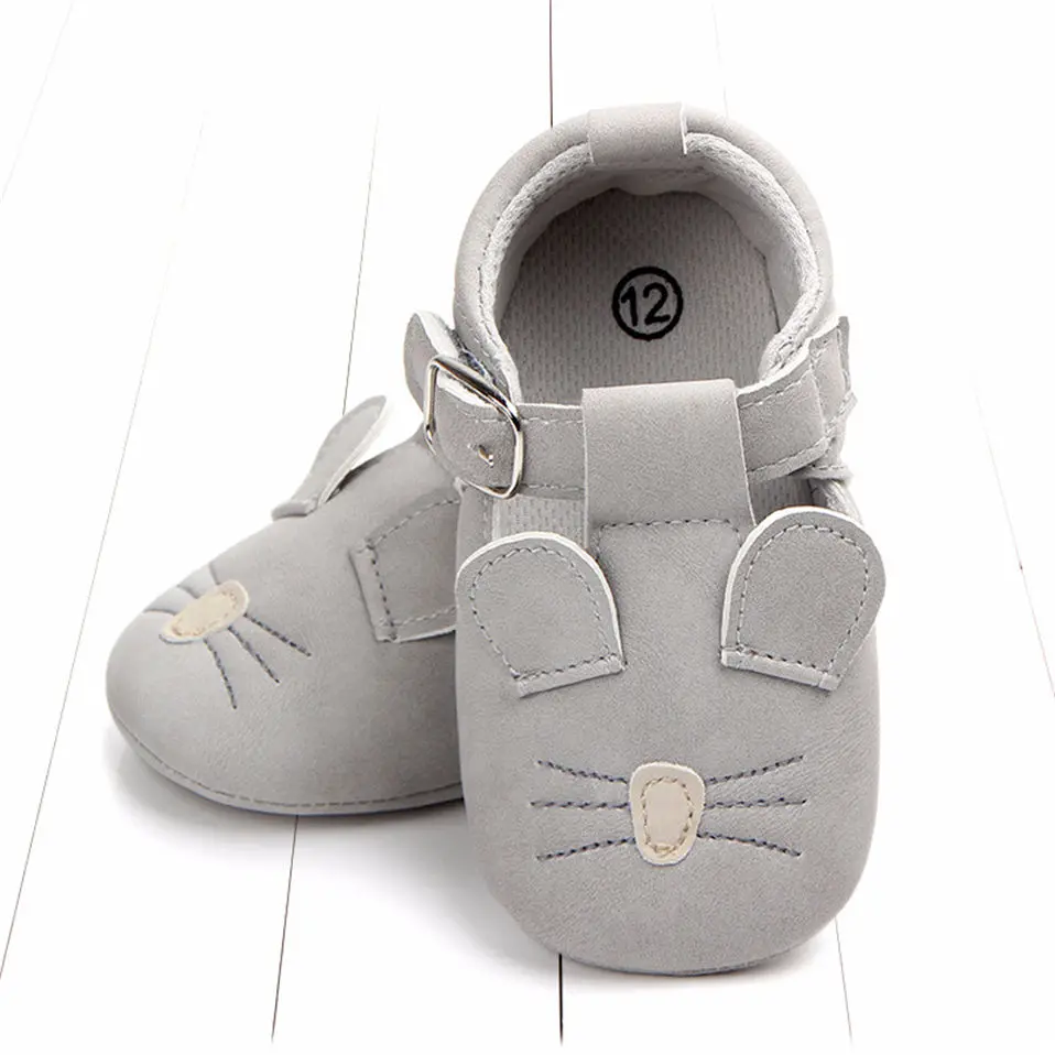 Soft Spring Cat Baby Girl Sneakers Toddler Boy Newborn Shoes First Walker