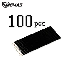 100 Pcs Disposable Eyeliner Cosmetic Brush Applicator Liner Combination