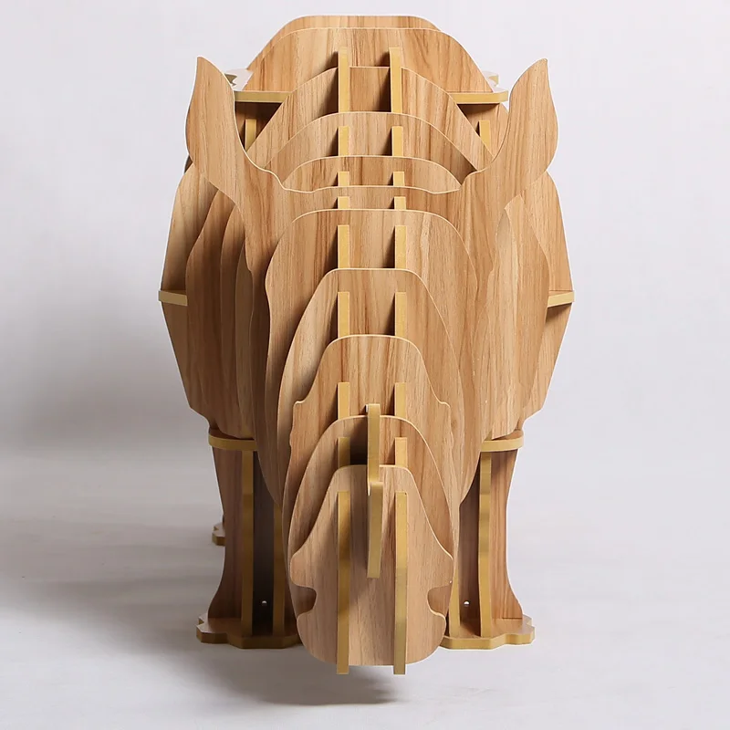 High-end Creative Wood Rhino Coffee Table Wood Desk Furniture Brand New TM003M High-end Creative Wood Rhino Coffee Table Wood Desk Furniture Brand New TM003M