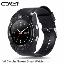 Bluetooth smart watch v8 smartwatch unterstützung sim tf karte anruf notification-kamera smart wearable electronics für android ios