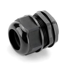 Акция! 4 шт. черные/белые пластиковые нейлоновые водостойкие Кабельные сальники IP68 кабельные соединения разъем для 18-44 мм кабеля M36/40/50/63x1,5