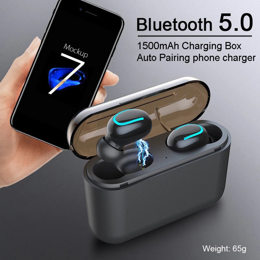 Действительно TWS беспроводной Bluetooth 5,0 наушники Q32 музыка стерео мини спортивные наушники с микрофоном гарнитура для телефона PK i10