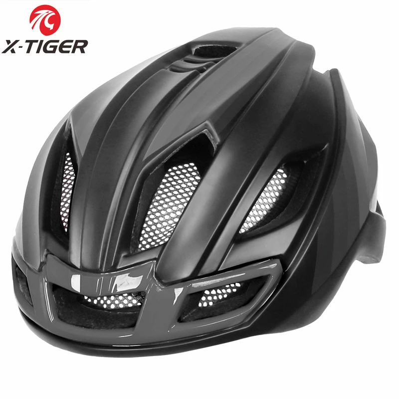

X-Tiger Light Cycling Helmet Racing Bike Ultralight helmet Intergrally-molded Mountain Road Bicycle MTB Helmet Safe
