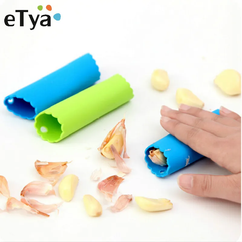 

1PC Cheap Hot Sales Magic Silicone Garlic Peeler Peel Easy Kitchen Tools Random Color Drop Shipping