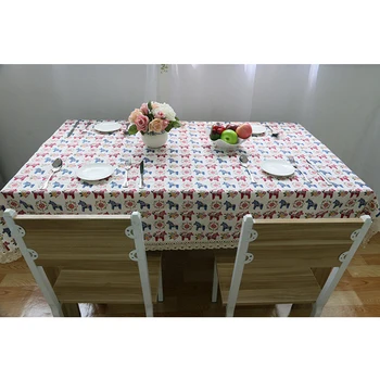 

table cloth coffee tea table cloth floral flower horse linen cotton various sizes japen europe modern style deal free shipping