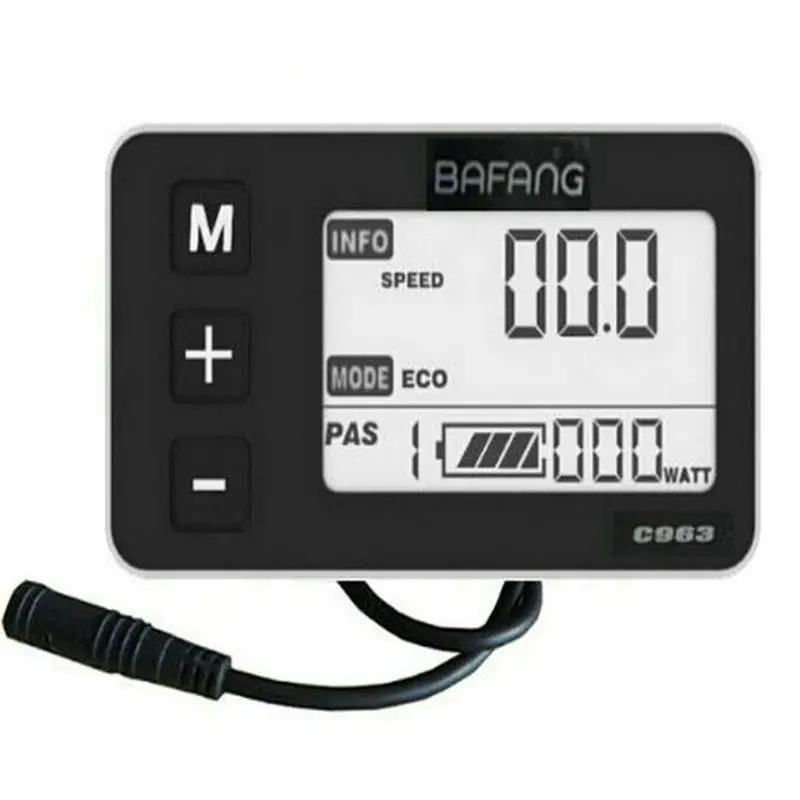 Bafang 8Fun конверсионный центральный комплект 36V48V BBS01 BBS02 BBS03 BBSHD C963 ЖК дисплей|lcd display