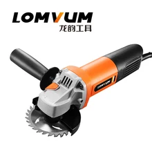 1200 Вт 9000r/мин угловая шлифовальная машина Professional резка полировки древесины металла Электрический ручной мельница полировщик