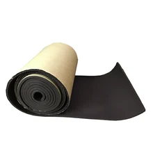 Автомобильная пена, звукоизоляция, звукоизоляция, резиновая изоляция, звукоизоляция 100*50 см, толстая, модная