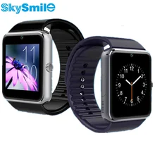 SkySmile Smart Watch GT08 Clock Sync Notifier Smartwatch Bluetooth Connectivity Android Phone For Apple Iphone 6 Support SIM TF