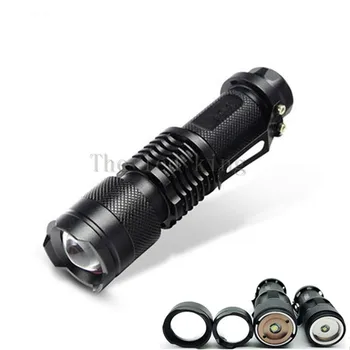 

8000 Lumens XM-L T6 L2 LED Flashlight Rechargeable Zoomable Linternas Torch Light by 1*18650 or 3*AAA Lamp Hand Light z50