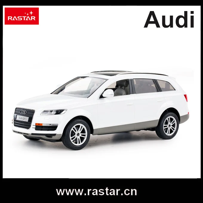 Rastar лицензированные электрические детские машинки R/C 1:14 Audi Q7 хорошее качество игрушки rc модель автомобиля 27400